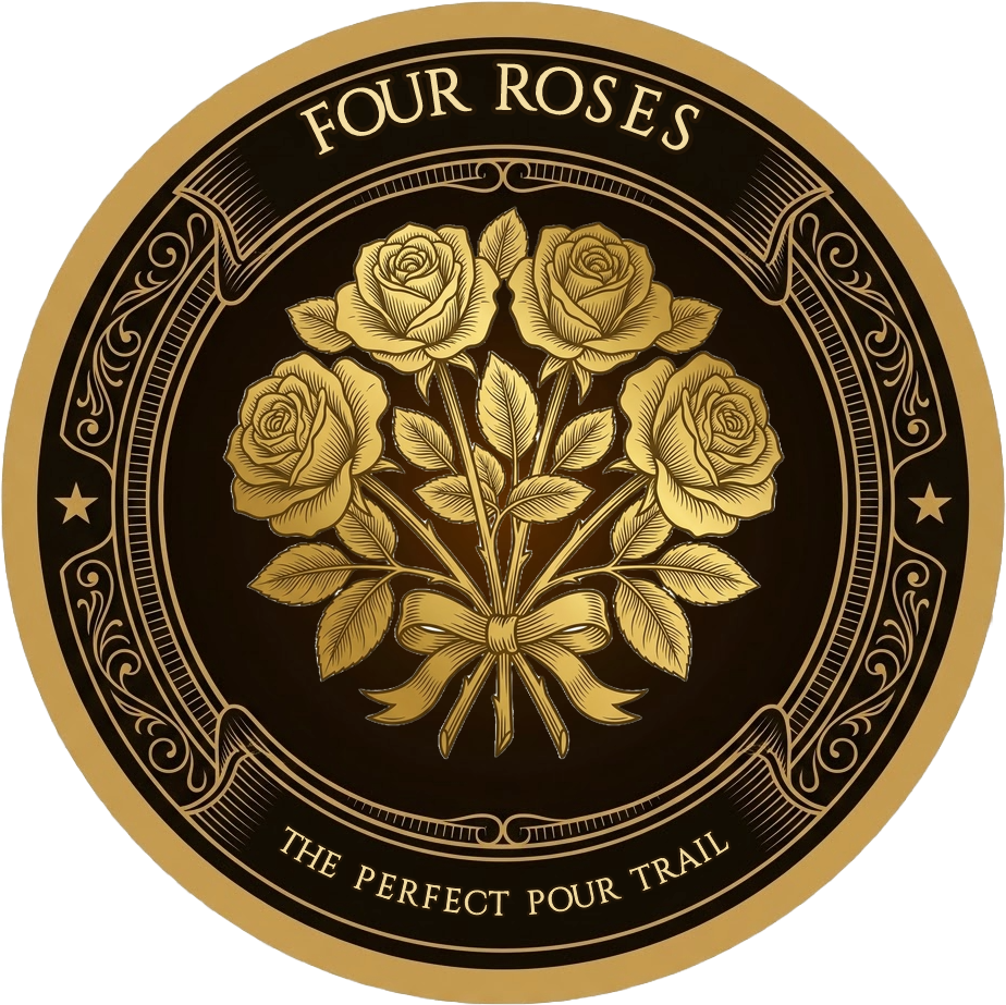 Four Roses Trail Stamp